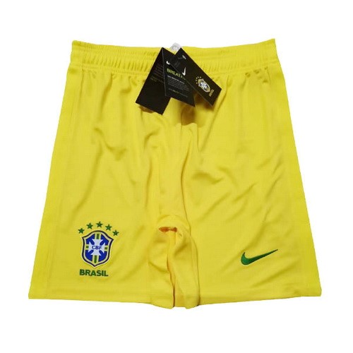 Pantalones Brasil 1ª 2020 Amarillo
